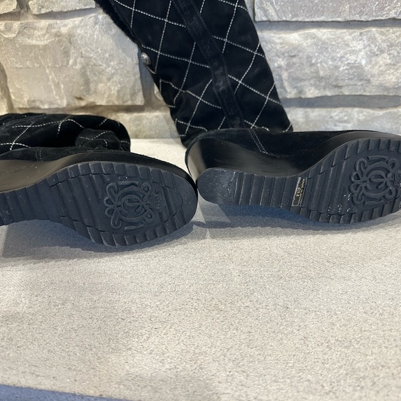 Juicy Couture Over The Knee Boots - Women | Color: Black | Size: 6 - Picture 6 of 7